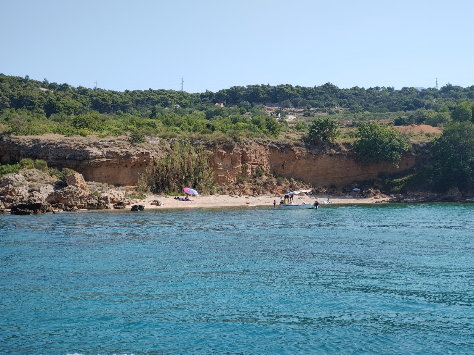 Photo of Edvina beach located in natural area