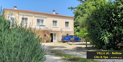 Gîte 2G à Bollène - Appartement T2 - 60 m² avec Spa & Hammam à Bollène