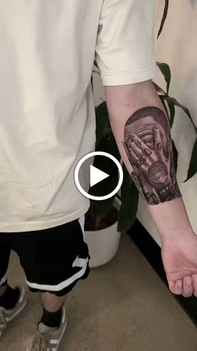 Explore female warrior tattoo ideas, creative tattoo ideas in Thousand Oaks, available at MD Tattoo Studio