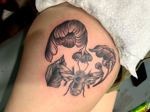 Explore simple motorcycle tattoo ideas, creative tattoo ideas in Cape Coral, available at UNRIVALED INK