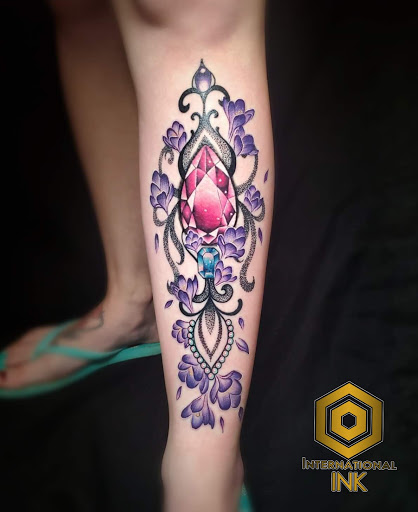 Explore finger lettering tattoo ideas, creative tattoo ideas in Stevens Point, available at International Ink Tattoos