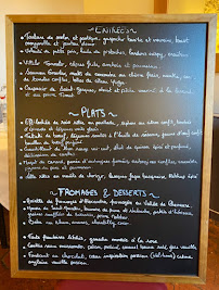 Menu du Restaurant La Terrasse De Sauvegrain à Saint-Lambert