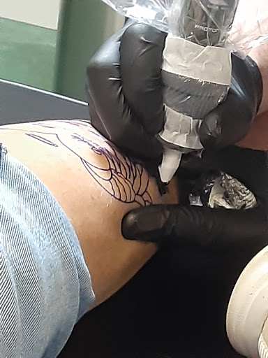 Explore cool back tattoo ideas, creative tattoo ideas in Bremen, available at Black Lantern Tattoo