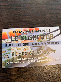 Photos du propriétaire du Restaurant japonais LE SUSHI D'OR à Dommartin-lès-Toul - n°11