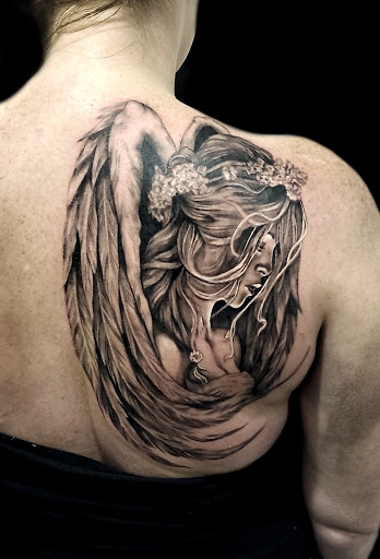 Explore globe tattoo ideas, creative tattoo ideas in Mc Gregor, available at INKspiration Tattoo Studio