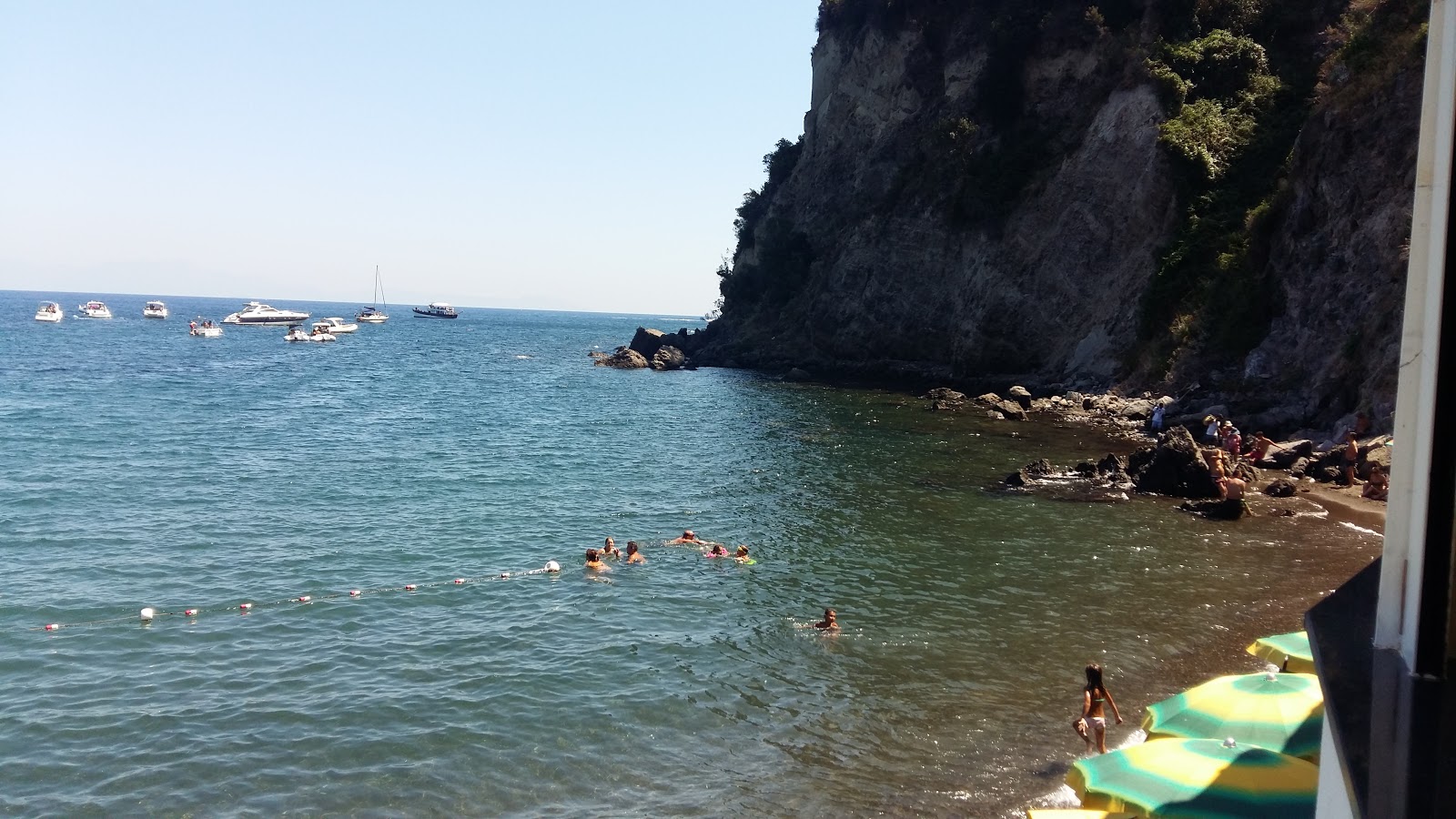 Foto van Spiaggia di Cartaromana voorzieningenruimte