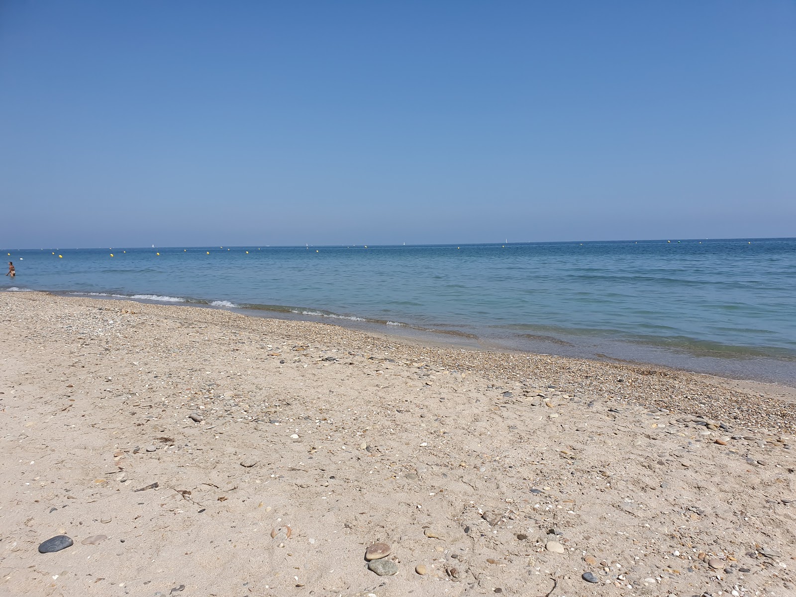 Foto von Maguelone beach mit lange, gerade küste