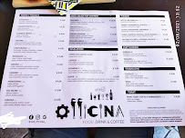 Menu du Bar Officina | Food, Drink & Coffee à Grole