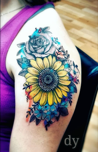 Explore law enforcement tattoo ideas, creative tattoo ideas in Benton, available at Spectrum Tattoo