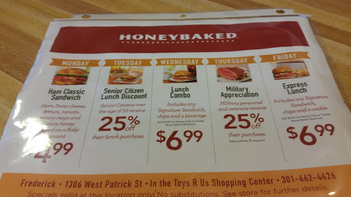 Deli «HoneyBaked Ham Company», reviews and photos, 1306 W Patrick St, Frederick, MD 21703, USA