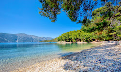 Fotografie cu Skinos beach amplasat într-o zonă naturală
