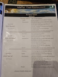 Menu / carte de Mai-Tai Thai-Restaurant In Viernheim à Viernheim