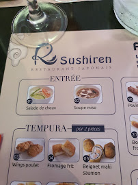 Menu / carte de Restaurant Sushi Ren à Saint-Étienne