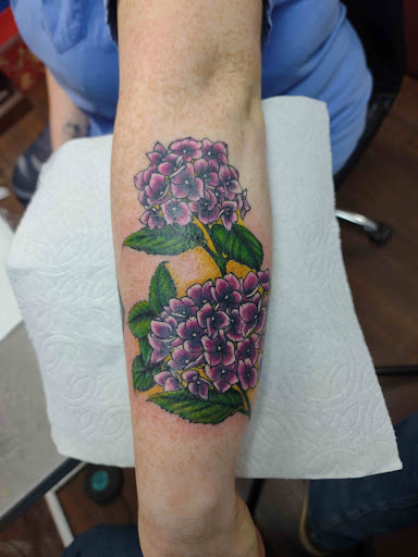 Explore small music tattoo ideas, creative tattoo ideas in Lubbock, available at Sinners & Saints Art Company