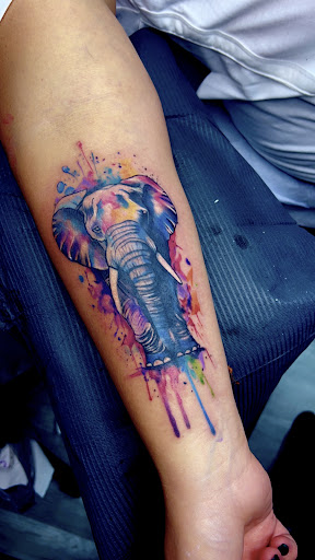 Explore tattoo ideas colorful, creative tattoo ideas in Peoria, available at InkCapital Tattoos