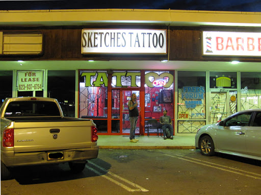 Tattoo Shop «Sketches Tattoo», reviews and photos, 4356 W Olive Ave, Glendale, AZ 85302, USA