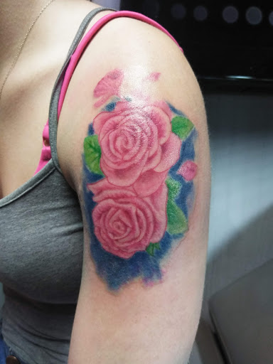 Find boob tattoo ideas for your next unique tattoo in Indianapolis at Majestik Creations Tattoo Inc