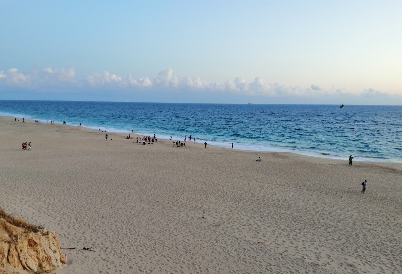 Salina Cruz beach的照片 具有非常干净级别的清洁度