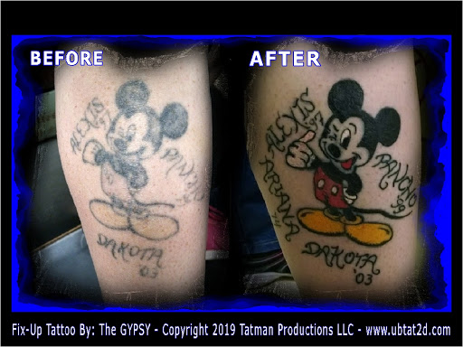 Explore mens elbow tattoo ideas, creative tattoo ideas in Topeka, available at Artist Alley Studio Tattoos & Piercings