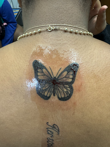 Explore calligraphy tattoo ideas, creative tattoo ideas in Waldorf, available at Hypnotique Ink