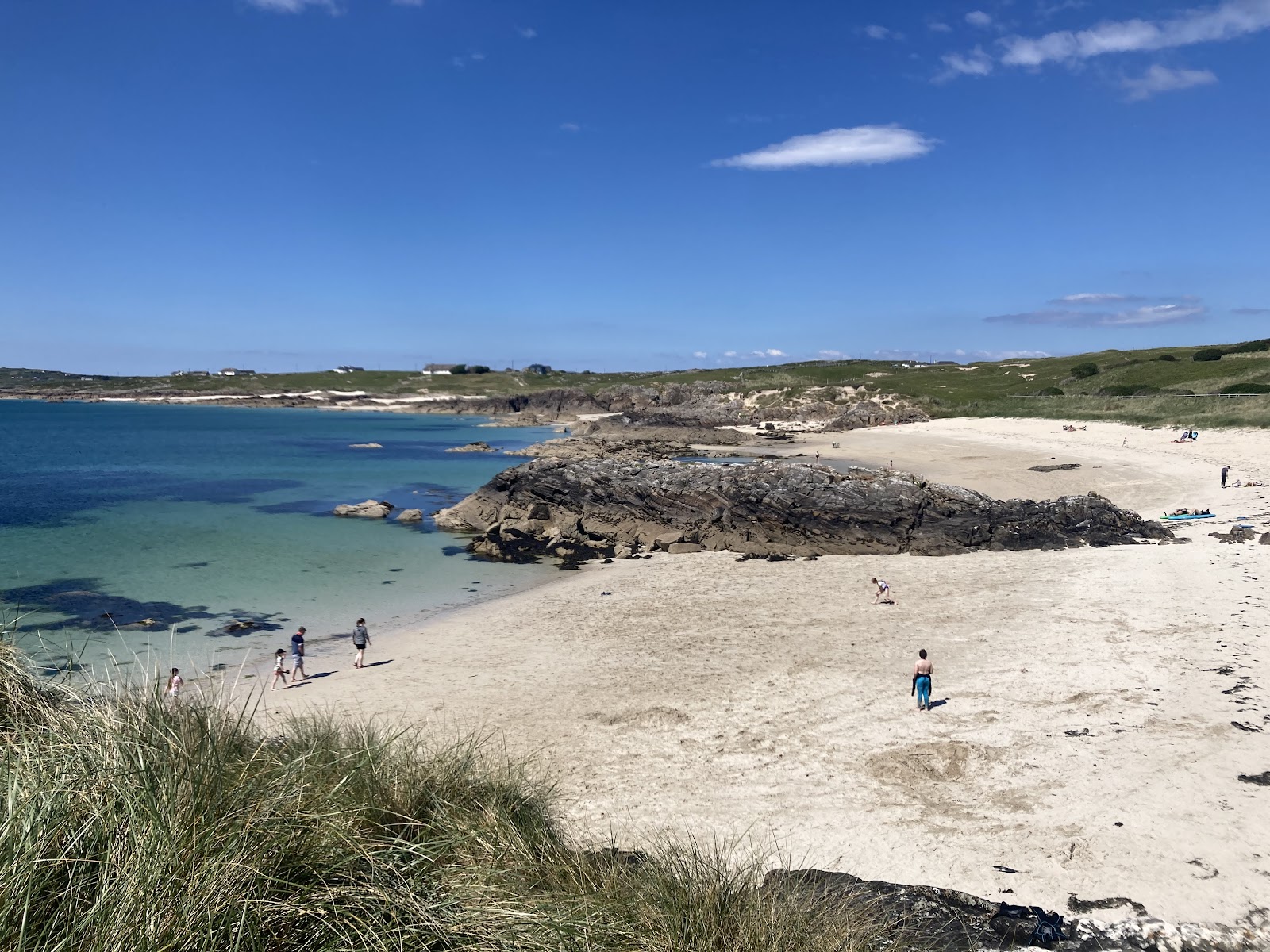 Foto di Fountaihill Beach con una superficie del sabbia beige