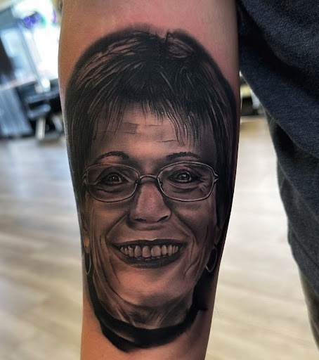 Explore shoe tattoo ideas, creative tattoo ideas in Altoona, available at Catharsis Tattoo Gallery
