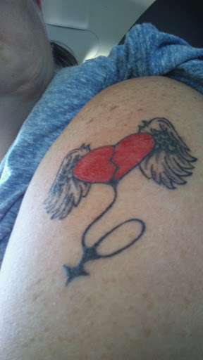 Explore helicopter tattoo ideas, creative tattoo ideas in Elizabethtown, available at Modern Age Tattoo Co