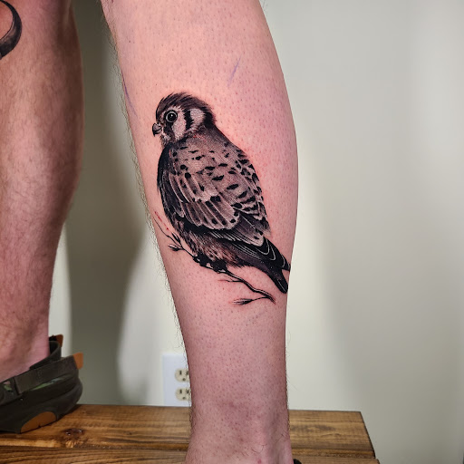 Explore calf tattoo ideas for women, creative tattoo ideas in Grand Haven, available at Ink Haven Tattoo Studio