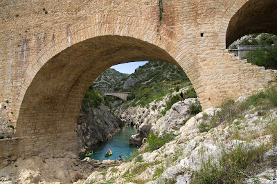 Plage du Pont du Diable à Aniane