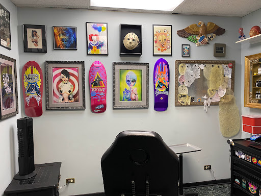 Explore leg sleeve tattoo ideas men, creative tattoo ideas in Aurora, available at Ronin Tattoo Studio INC