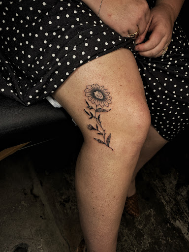 Explore caterpillar tattoo ideas, creative tattoo ideas in Ojai, available at Hanman Ink