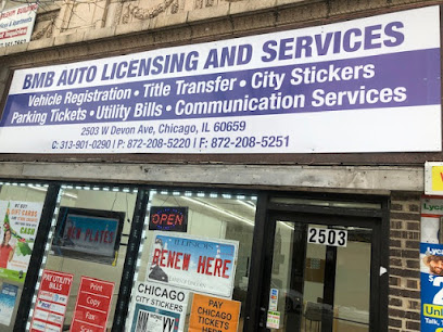 BMB Auto licensing and services