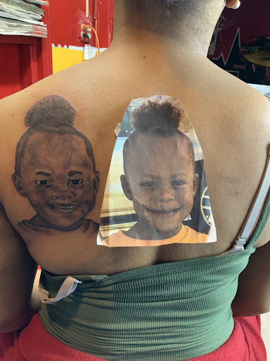 Explore sleeve tattoo ideas family, creative tattoo ideas in New Orleans, available at Orleans Ink