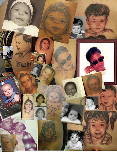 Explore family initials tattoo ideas, creative tattoo ideas in Atlanta, available at Alien Touch Tattoo Inc