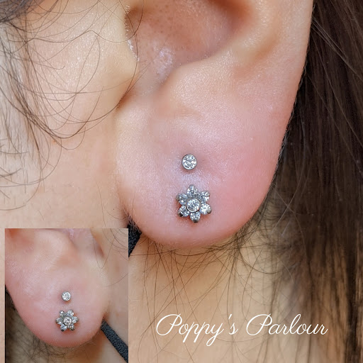 Explore lesbian couple tattoo ideas, creative tattoo ideas in Vancouver, available at Poppys Parlour LLC