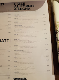 Restaurant italien Barto à Vincennes (la carte)