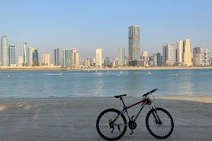 Mamzar Beach Walking Point and Cycling track image