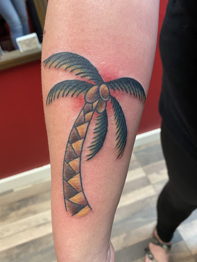 Explore greenday tattoo ideas, creative tattoo ideas in Payette, available at Boomerang Tattoo Company