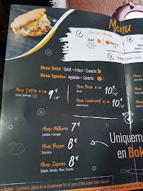 BANM BOKIT à Paris menu