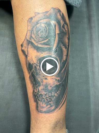 Explore morel mushroom tattoo ideas, creative tattoo ideas in Gulfport, available at Phantom Art Studio