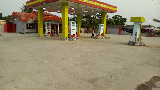 Mainland Petroleum Filling Station, Ikot Omin, Nigeria, Gas Station, state Cross River
