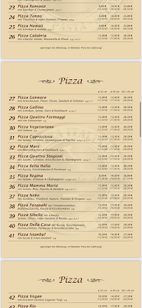 Pizzeria Bella Italia da Alessia à Kirchardt menu