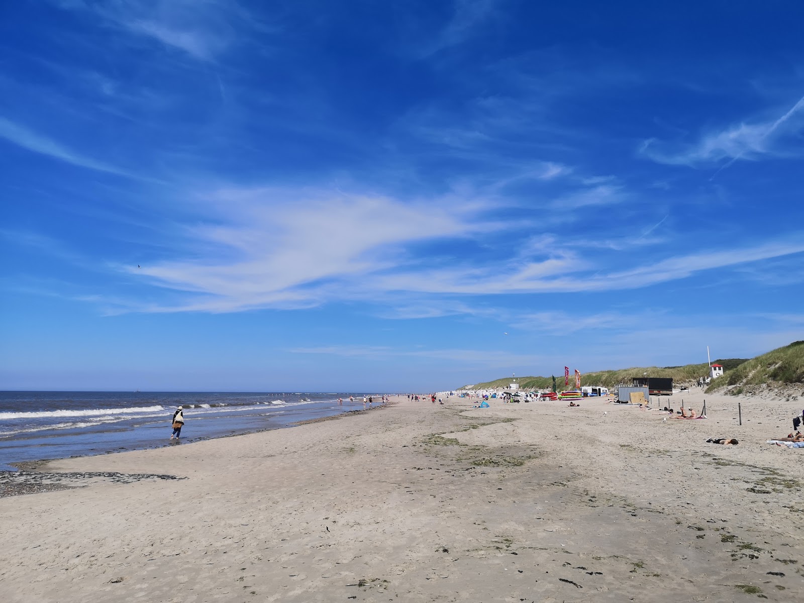 Foto di Baltrumer Badestrand con una superficie del sabbia luminosa