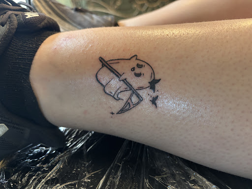 Explore blessed neck tattoo ideas, creative tattoo ideas in Roxboro, available at Ank The Tattoo Shop