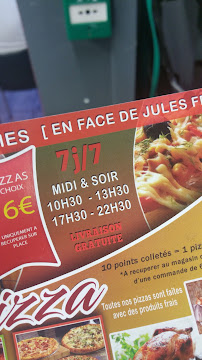 Kalvine Pizza à Septèmes-les-Vallons carte