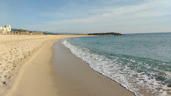 Photo de Platja de Sant Simo avec un niveau de propreté de très propre