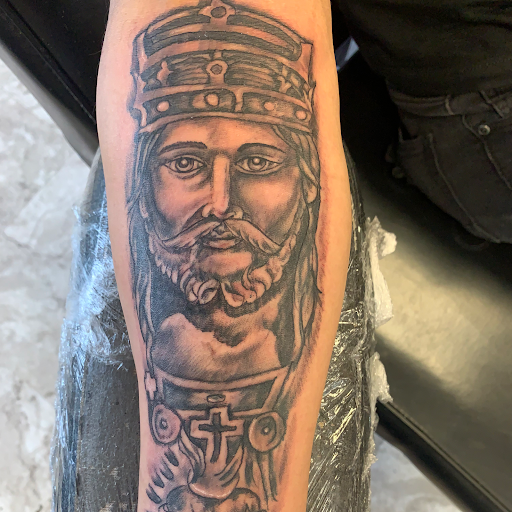 Explore rosary tattoo ideas, creative tattoo ideas in Seymour, available at American Gypsy Tattoo Corp.