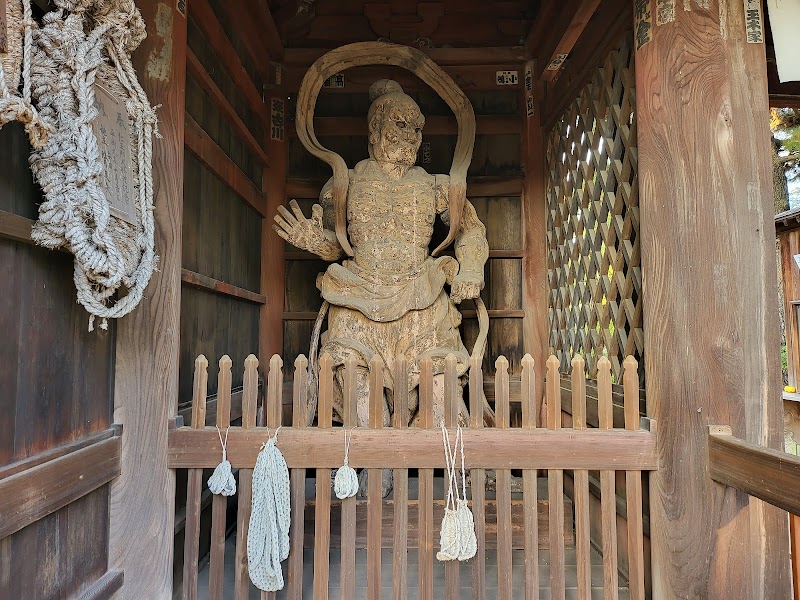 鶴林寺吽形像