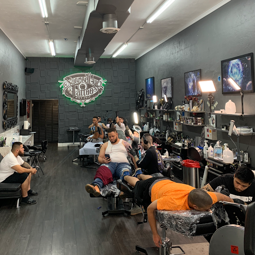 Explore flash halloween tattoo ideas, creative tattoo ideas in Hollywood, available at Sacred Eye Tattoos