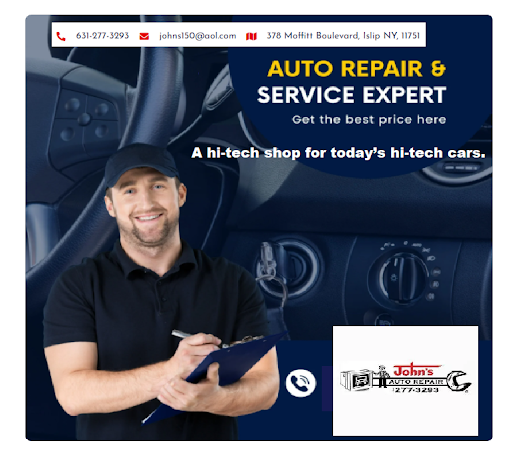 Auto Repair Shop «Johns Auto Repair», reviews and photos, 378 Moffitt Blvd, Islip, NY 11751, USA